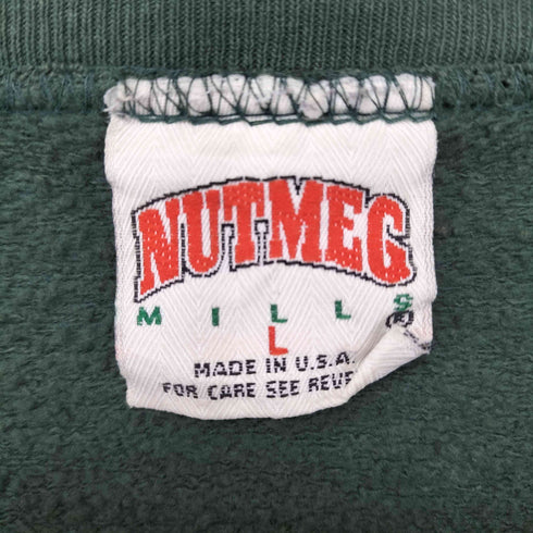 ナツメグ NUTMEG 90S USA製 NFLチームロゴスウェット メンズ import:L